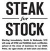 Smith & Wollensky Accepting Stocks for Steak